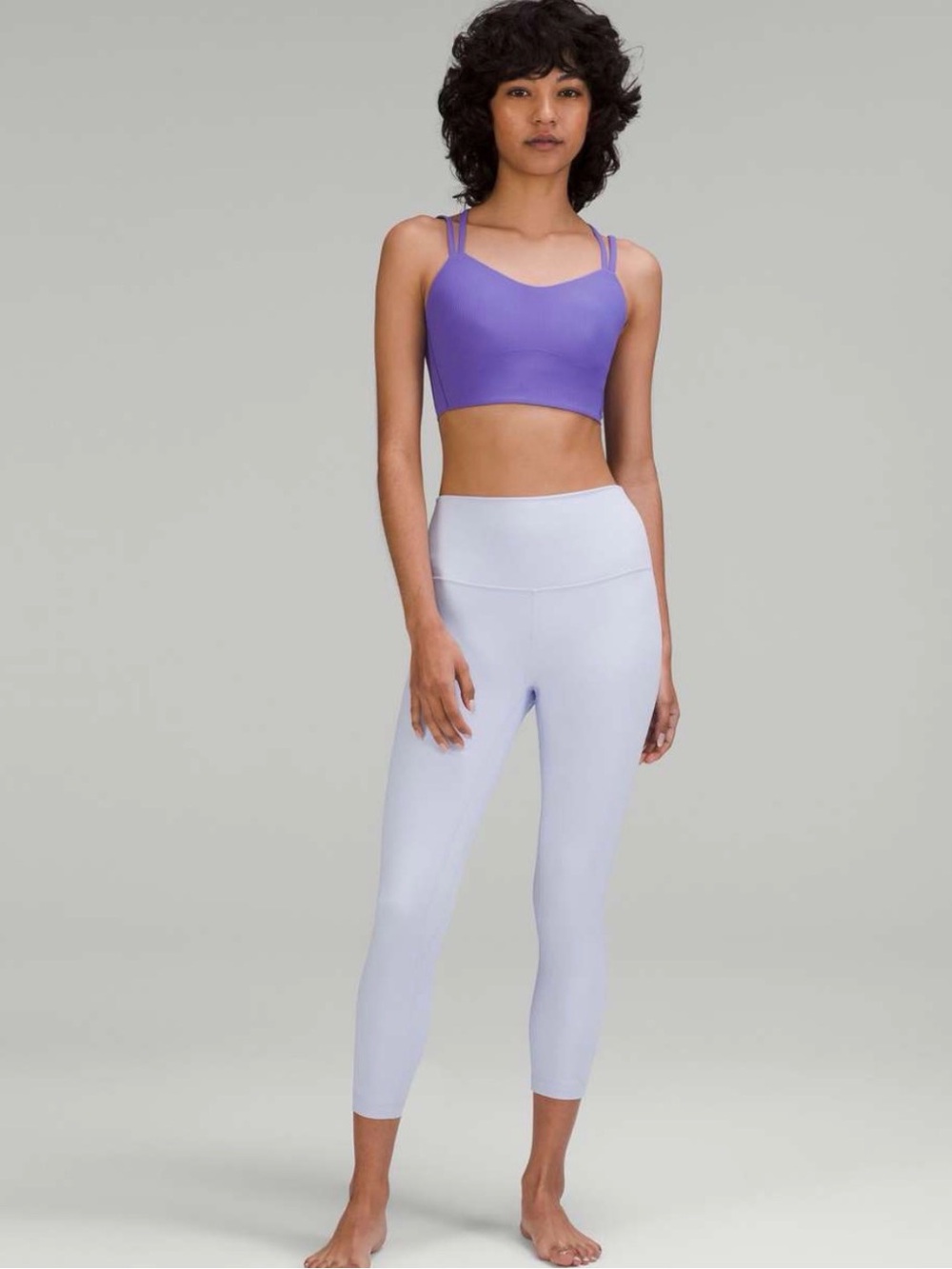 Lululemon Align High-Rise Crop 23" Pastel Blue
